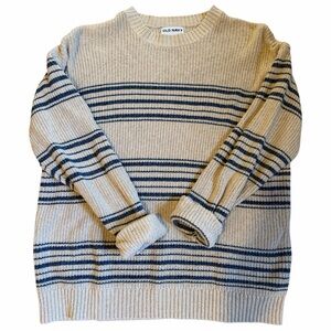 Old Navy Striped Crew Neck Sweater